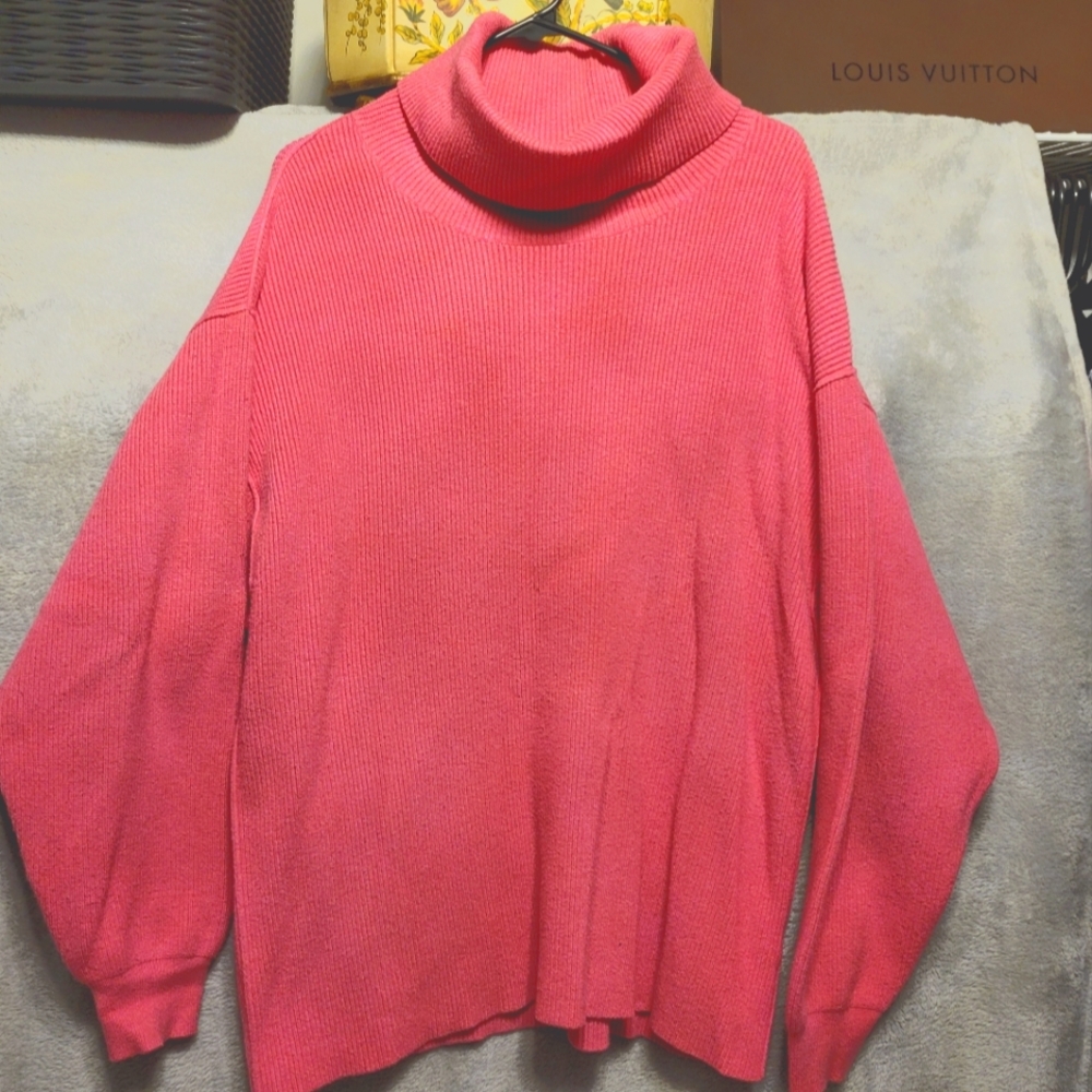 Free People Oversized Turtleneck Sweater
